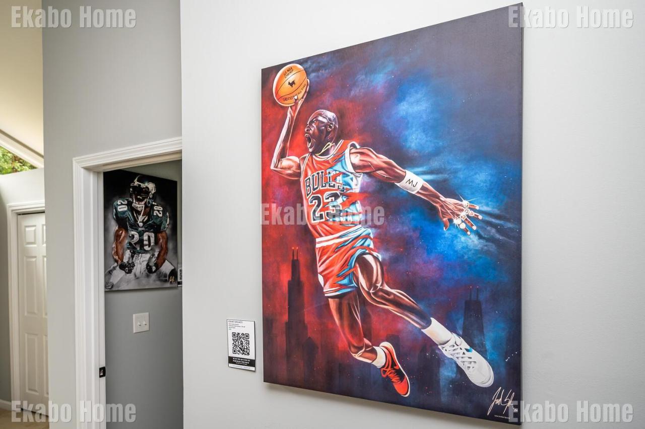 Luxury Sports Art Gallery - 15 Mins To Atl Battery Marietta Zewnętrze zdjęcie